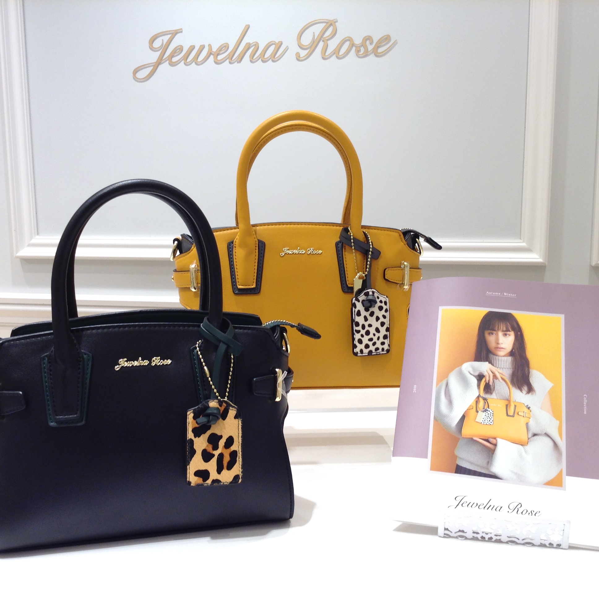 秋を感じる小さめハンドバッグ☆ | Jewelna Rose - ジュエルナローズ 